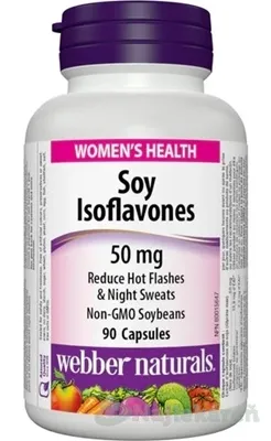 WEBBER NATURALS Sójové Izoflavóny 50mg 90 kapsúl