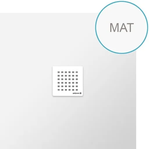 Polysan Flexia sprchová vanička štvorcová 80x80 cm liaty mramor 72941MAT