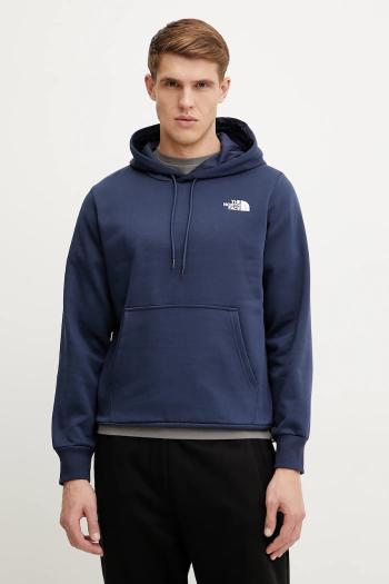 Mikina The North Face Simple Dome pánska, tmavomodrá farba, s kapucňou, s potlačou, NF0A89FC8K21