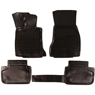 SIXTOL 3D Gumové koberce BMW Series 5, 2016 -