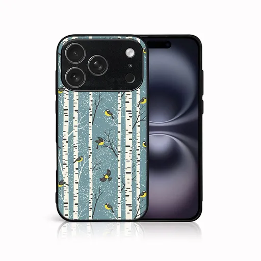 MY ART Kryt s vianočným dizajnom Apple iPhone 17 Pro Max BIRCH (072)