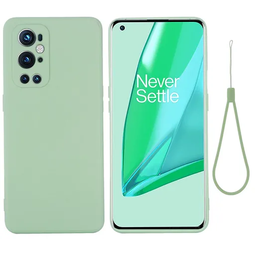 RUBBER Ochranný obal pre OnePlus 9 Pro zelený