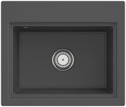 VILLEROY & BOCH VILLEROY & BOCH - Keramický drez Villeroy &amp; Boch Subway Style 60 S, 336601i4, Graphit 336601i4