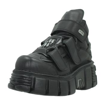 New Rock  ANKLE BOOT  Čižmy Čierna