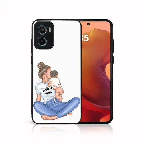 MY ART Ochranný kryt pre Motorola Moto G05 / Moto E15 SUPERMOM (112)