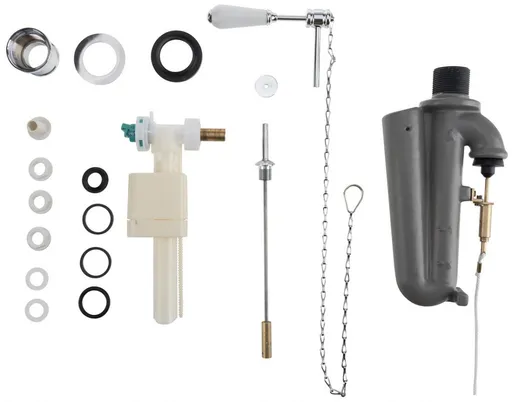 KERASAN - WALDORF-RETRO splachovací mechanismus s retiazkou, chróm 754590