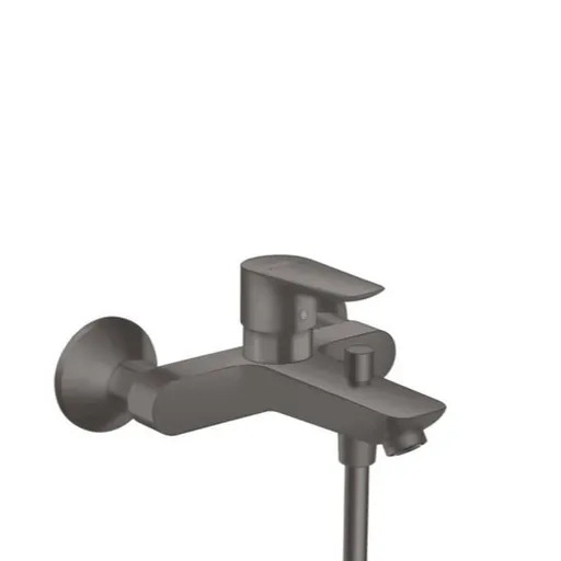 Vaňová batéria Hansgrohe Talis E bez sprchového setu 150 mm kartáčovaný černý chrom 71740340