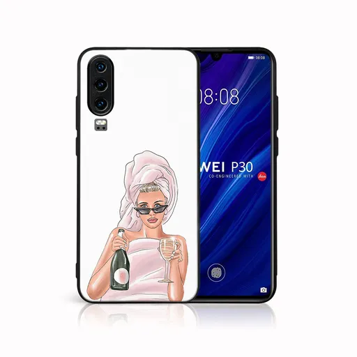 MY ART Ochranný obal pre Huawei P30 CHAMPAGNE (134)