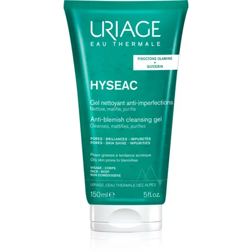 Uriage Hyseac Cleansing Gel jemný čistiaci gél na tvár a telo 150 ml