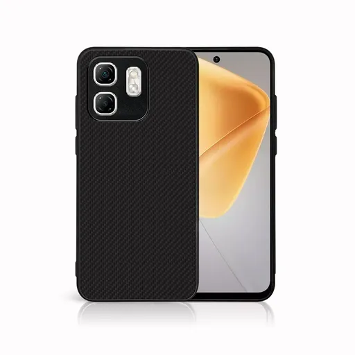 MY ART Ochranný kryt pre Infinix Hot 50i CARBON (231)