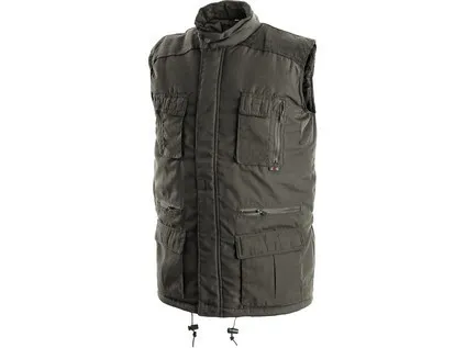 Pánska zimná vesta OHIO, zelená, vel. 3XL