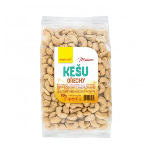 WOLFBERRY Kešu celé 500 g Medium