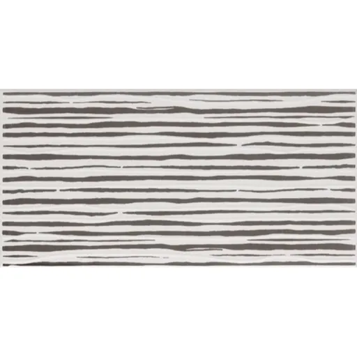 Dekor Fineza Happy Moon tmavo šedá 20x40 cm pololesk DHAPMOON40DGR