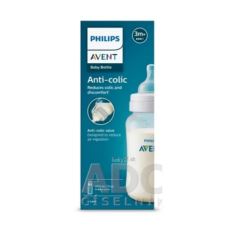 AVENT FĽAŠA Anti-colic 330 ml