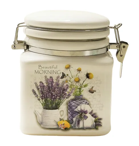 MAKRO - Dóza s klipom LEVANDUĽA