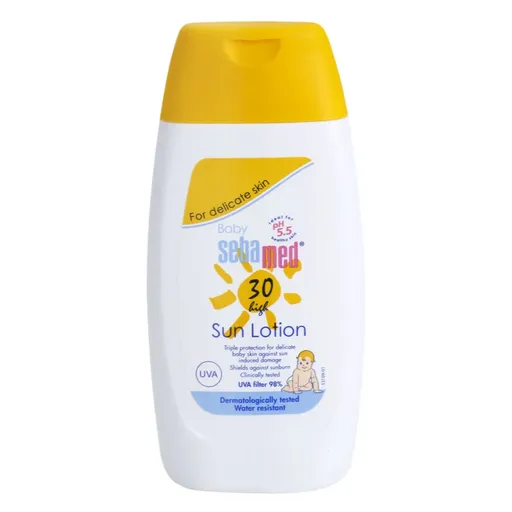 Sebamed Baby Sun opaľovacie mlieko pre deti SPF 30 200 ml