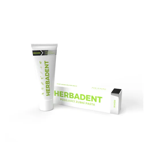 HERBADENT Remin Posilňujúca zubná pasta na obnovu skloviny 75 g