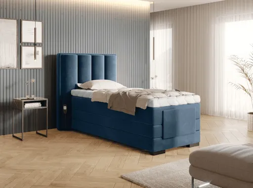 ArtElta Manželská posteľ VEROS Boxspring | elektrická polohovateľná 90 x 200 cm Farba: Lukso 40