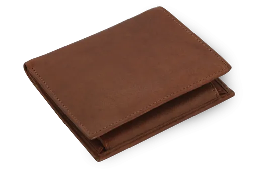 Tmavo hnedá pánska kožená peňaženka - dokladovka 514-3221-47