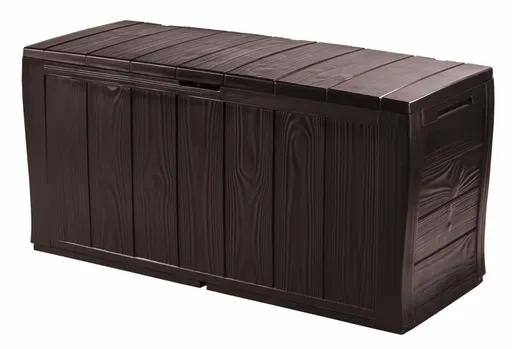 KETER Úložný box WOODSHER | hnedá 270L