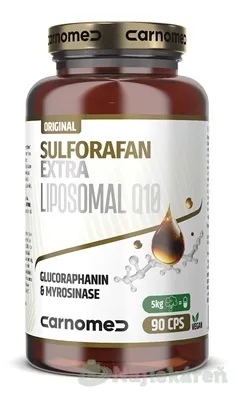 CarnoMed Sulforafan EXTRA Liposomal Q10 90 kapsúl