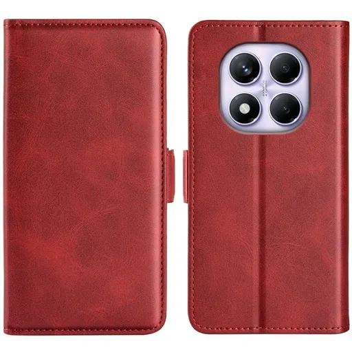 SIDE Peňaženkové puzdro pre Xiaomi Redmi Note 14 Pro červené