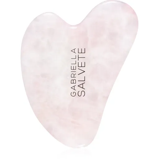Gabriella Salvete Tools Gua Sha masážna pomôcka na tvár typ Rose Quartz 1 ks