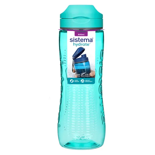SISTEMA Hydrate Fľaša Active Flip Top zelená 800 ml