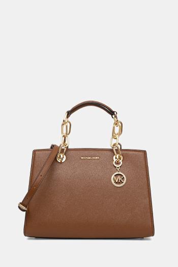 Kožená kabelka MICHAEL Michael Kors čierna farba, 30S4GCYS2T