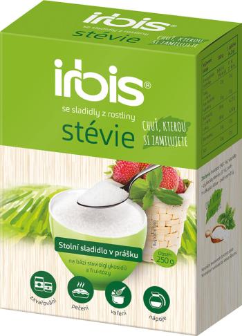 IRBIS Stévia sypké sladidlo 250 g