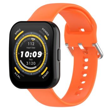 SILICONE Vymeniteľný remienok pre Amazfit Bip 5 oranžový