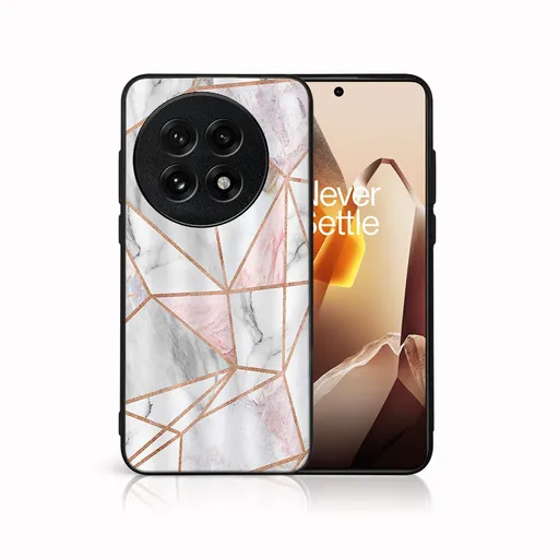 MY ART Ochranný kryt pre OnePlus 13 5G PINK MARBLE (143)