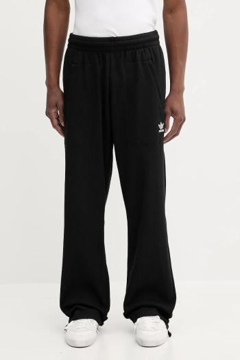 Tepláky adidas Originals Essentials čierna farba, jednofarebné, JW0975