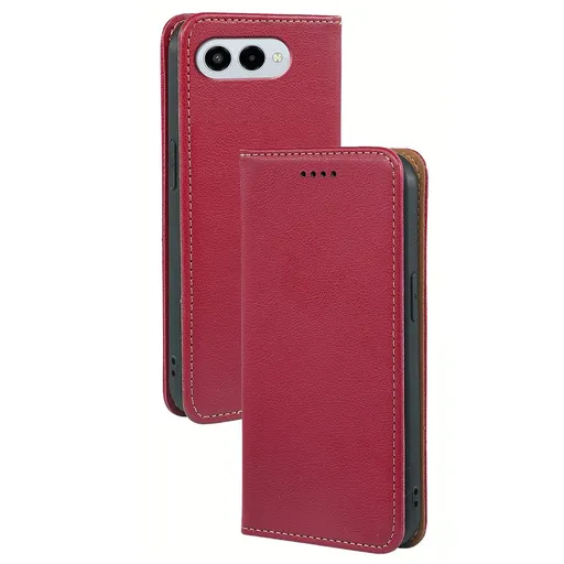 MAGNETIC Zaklápací kryt pre T Phone 3 červený