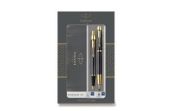 Parker 1501/2573216 I.M. Black GT, sada plniaceho a guličkového pera 