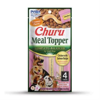 Churu Dog Meal Topper Chicken with Salmon Recipe 4 x 14 g