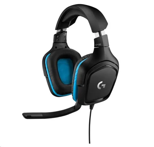 Logitech herné slúchadlá G432 7.1 Wired