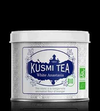 Kusmi Tea White Anastasia plechová dóza 90 g