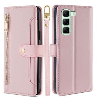 PASTEL Peňaženkové puzdro pre Infinix Hot 50 5G ružové