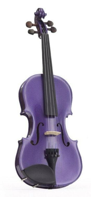 Stentor E-Violin Student II, Artec Piezo Pickup 4/4 Deep Purple Elektrické husle