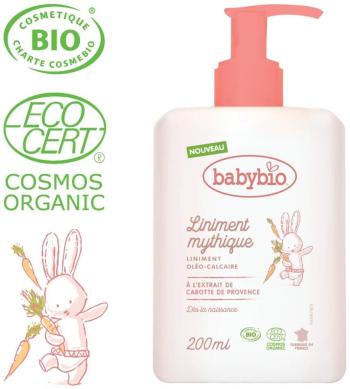 Gyerek testápoló BABYBIO Bio baba pelenkázó krém 200 ml