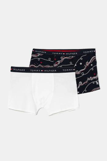Detské boxerky Tommy Hilfiger 2-pak tmavomodrá farba, UB0UB00550