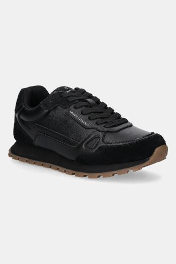 Tenisky Armani Exchange čierna farba, XM001725 AF17540 UC001