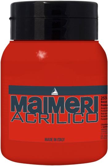 Maimeri Acrilico Akril festék Permanent Red Deep 253 500 ml 1 db