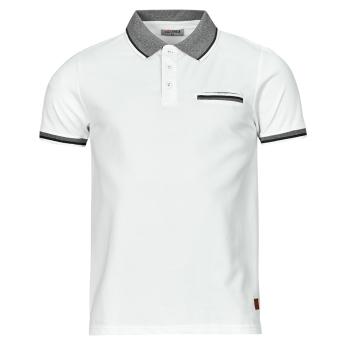 Yurban  NEW-POLO-WHITE  Polokošele s krátkym rukávom Biela