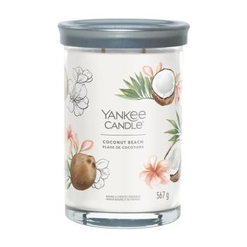 Yankee Candle Aromatická sviečka Signature tumbler veľký Coconut Beach 567 g