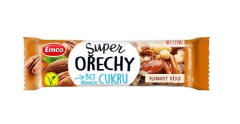 Emco Super ořechy tyčinka Pekanový ořech 35 g