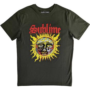 Sublime tričko Yellow Sun Zelená XXL