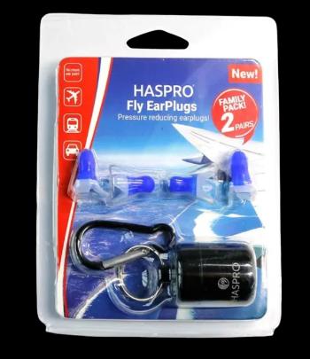 HASPRO Fly EarPlugs, Family Pack univerzálny, štuple do uší, 2 páry 2 x 2 ks