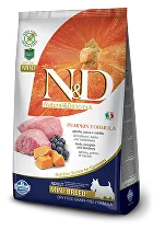 N&D Pumpkin DOG Adult Mini Lamb & Blueberry 800g